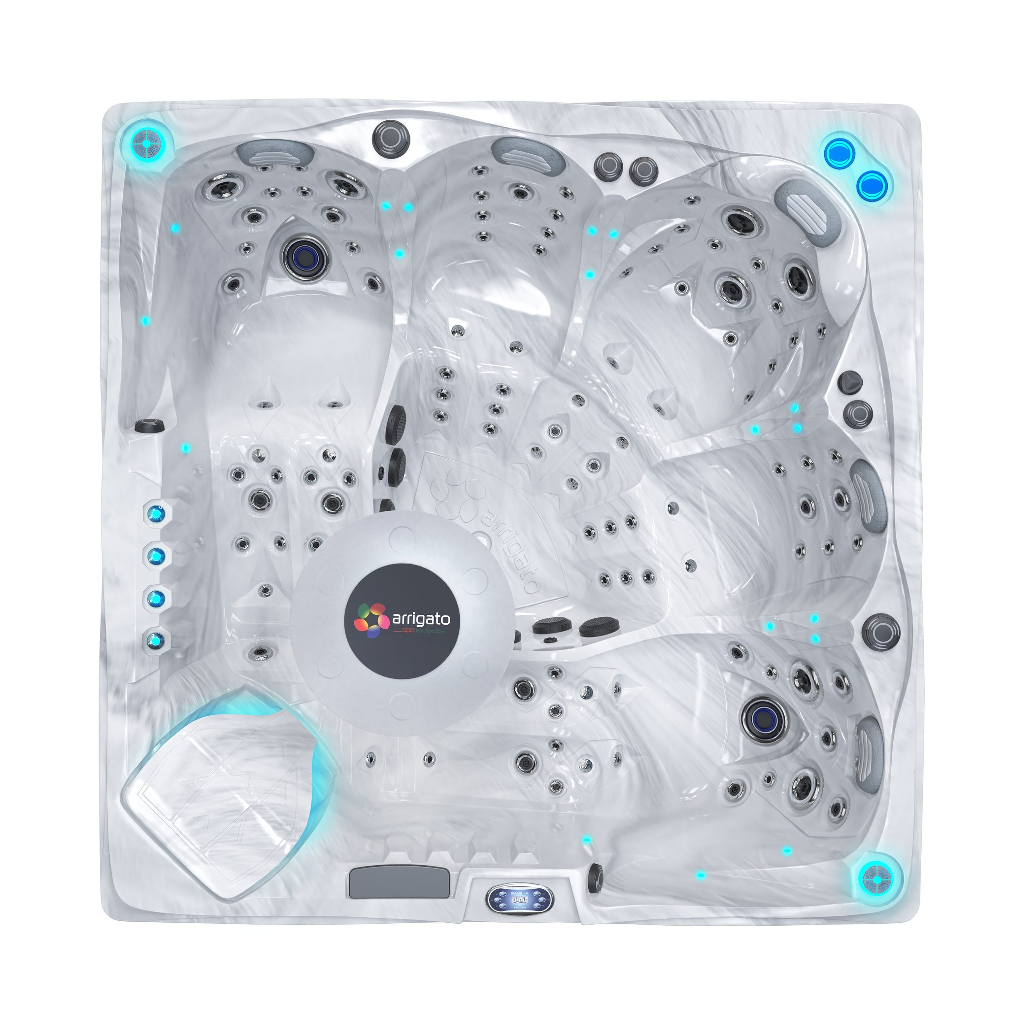 Whirlpool Dubai PLUS 123 Düsen – Platin Version