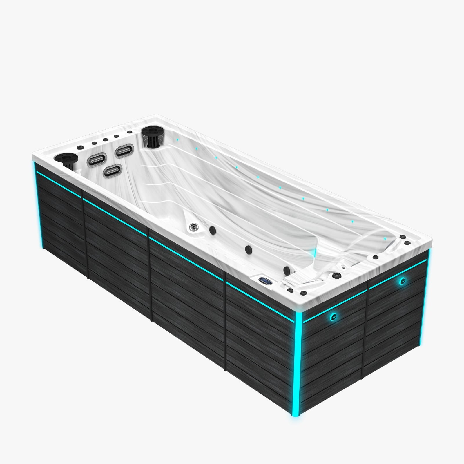Swim Spa Nikki Beach Game Changer — 5.00 × 2.30 × 1.40 m